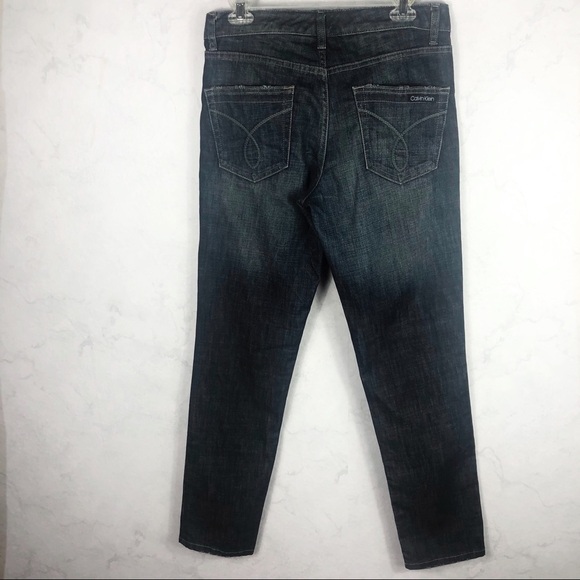 [CK] Distressed Boyfriend Jeans - Picture 1 of 4